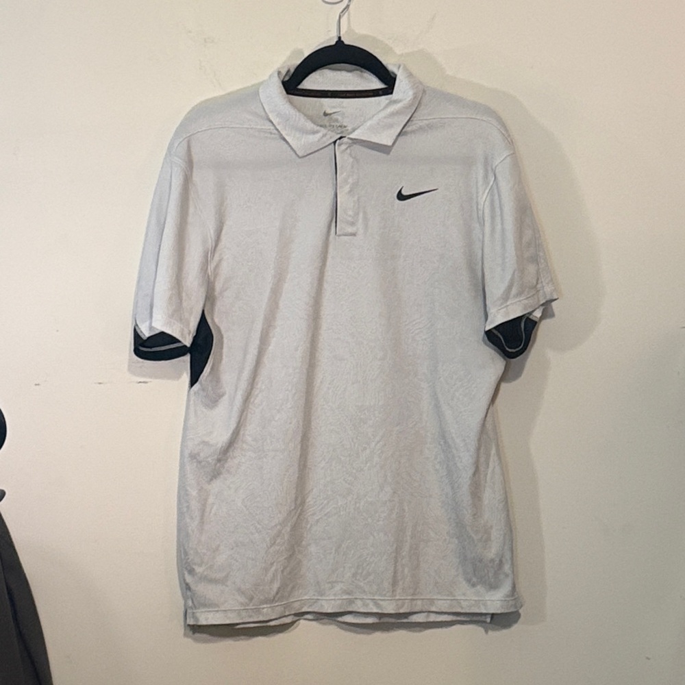 Nike Tiger Woods Men's Gray Polo Golf Shirt